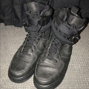 Triple Black SF Air Force 1s Size 10.5